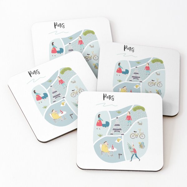 Item preview, Paris Map designed and sold by All-Streets.
