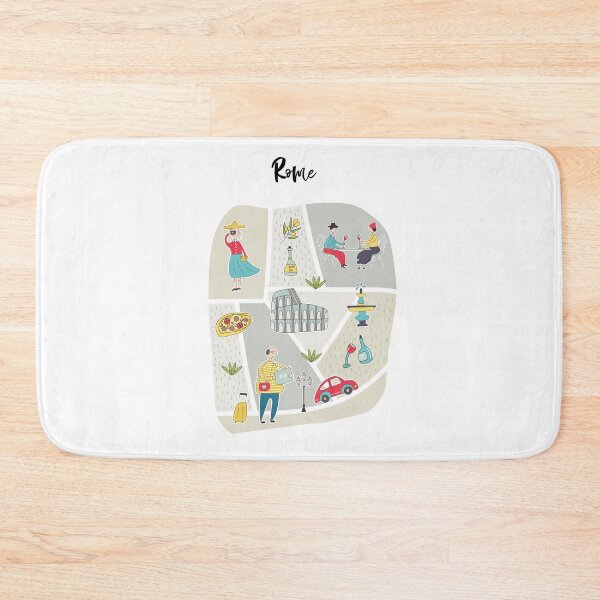Item preview, Rome Map designed and sold by All-Streets.