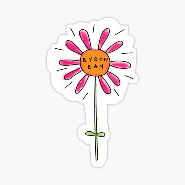 Item preview, Byron Bay Hippy Flower designed and sold by Kirsten Chambers.