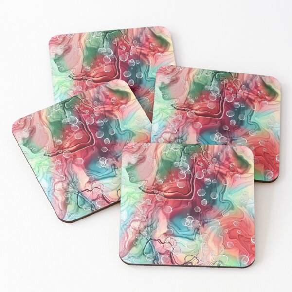Item preview, Alcohol Ink Marbled Rose Deep designed and sold by LindaJoanne4.