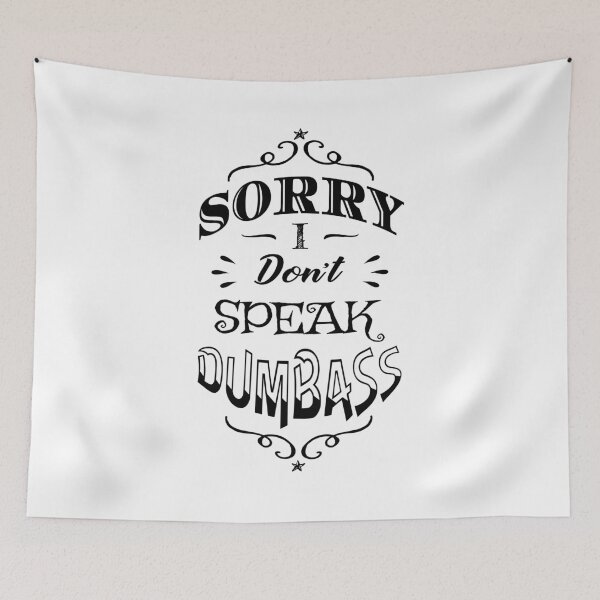 Item preview, Antisocial Don't Speak Dumbass For Funny Women designed and sold by oberdoofus.