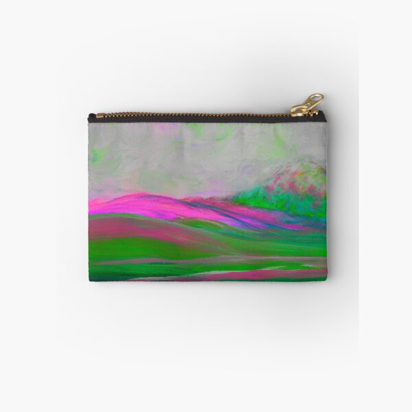 Item preview,  Clouds Rolling In Abstract Landscape Pink designed and sold by EloiseArt.