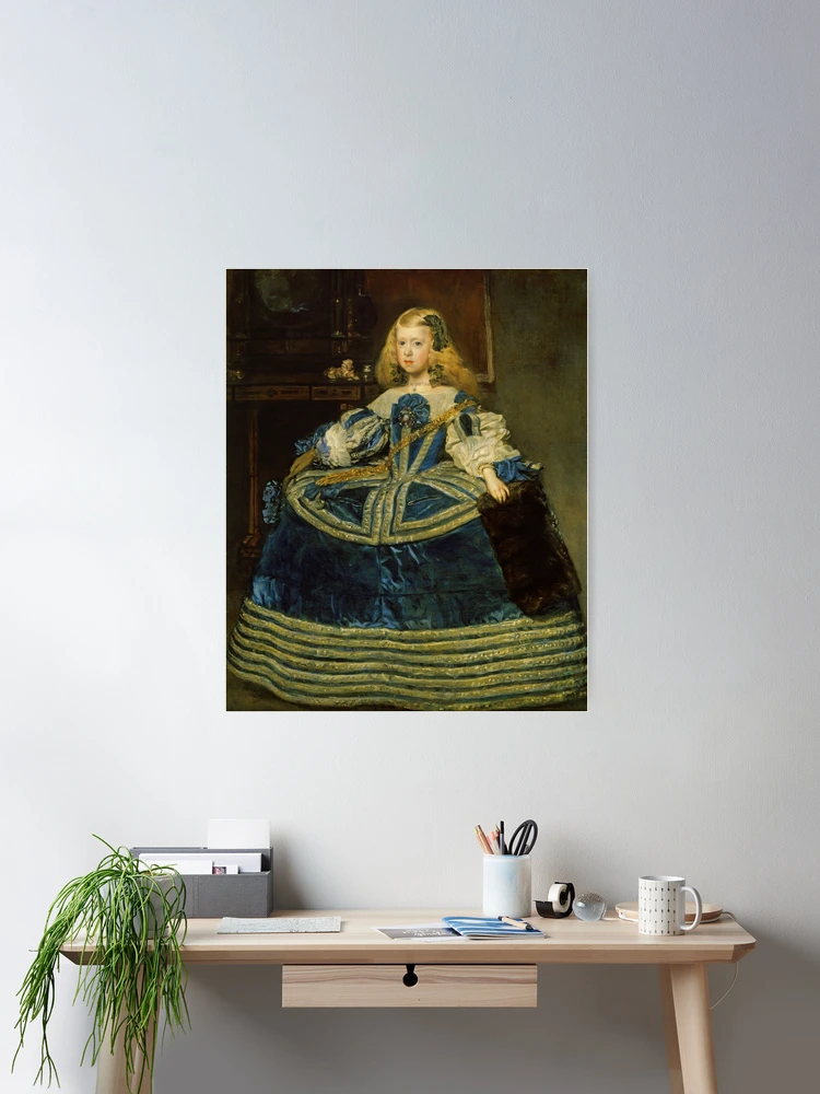 infanta margarita teresa in a blue dress Diego Velazquez - Dress