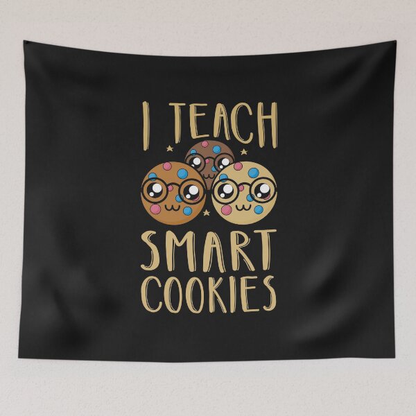 Item preview, I teach smart cookies cute kindergarten pre k teacher quote funny gifts  designed and sold by alenaz.