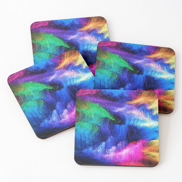 Item preview, Multicolored Explosion designed and sold by ZombeeMunkee.