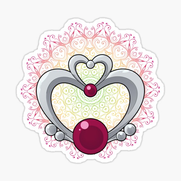 Garnet Orb Sticker