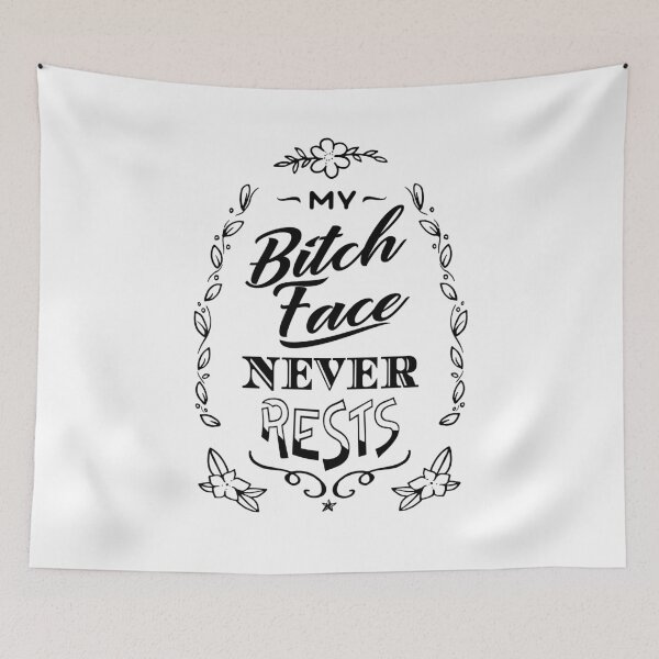 Item preview, Funny Womens My Bitchface Never Rests designed and sold by oberdoofus.