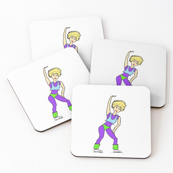 Item preview, 80's Aerobics Gal designed and sold by microgalleryart.