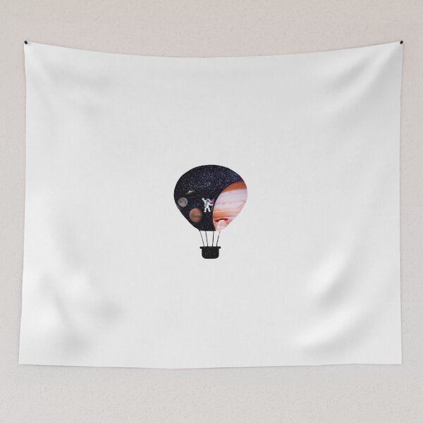 Item preview, A hot air balloon with Planete and Astronaute idea designed and sold by PDAG.