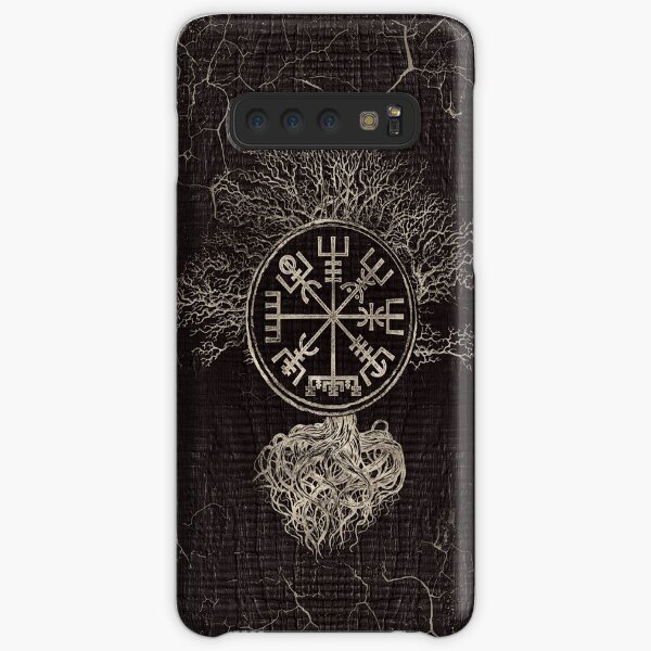 Vegvisir and Tree of life -Yggdrasil Samsung Galaxy Snap Case