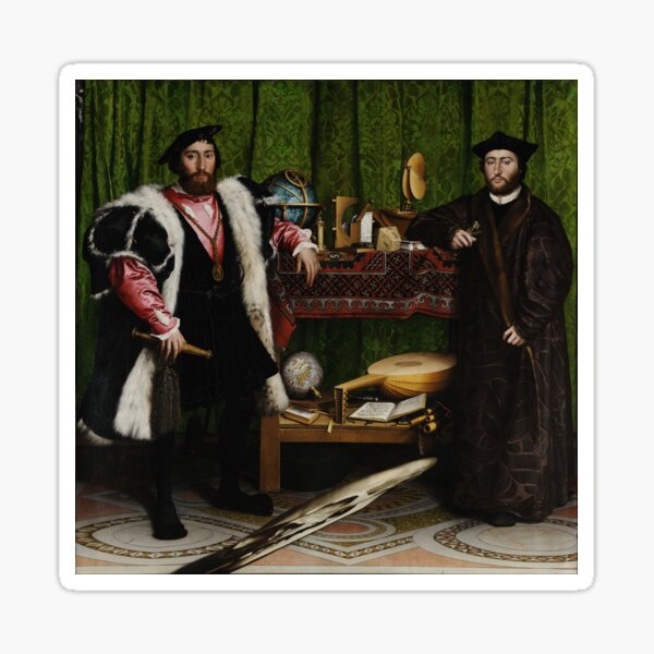 Item preview, Hans Holbein the Younger - The Ambassadors designed and sold by vakashop.