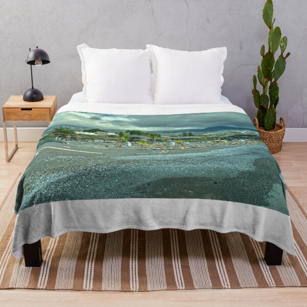 Item preview, Volcanic Beach Seascape designed and sold by hawkie.