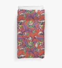The Sea Garden - retro pop Duvet Cover