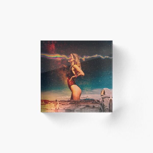Mission To Venus Acrylic Block