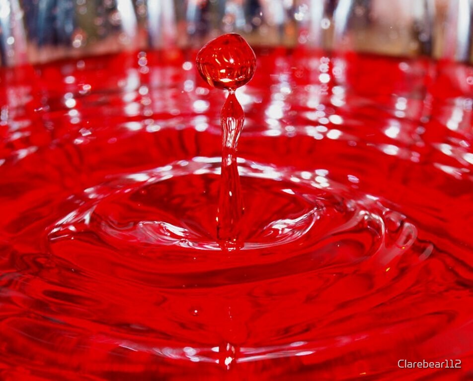 "Red Water" by Clarebear112 Redbubble