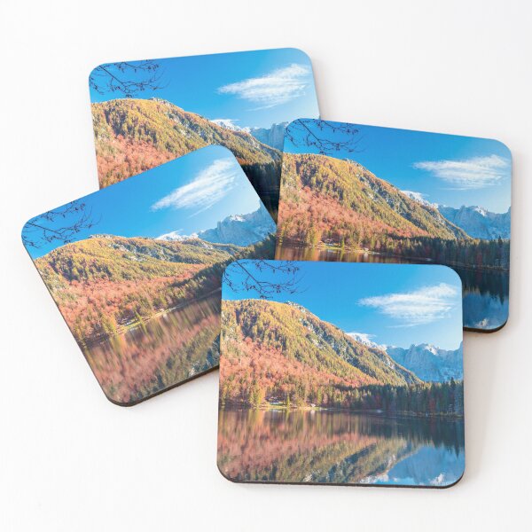 Item preview, Colorful autumn foliage at the alpine lake designed and sold by zakaz86.