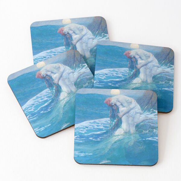 Item preview, Howard Pyle - The Mermaid designed and sold by vakashop.