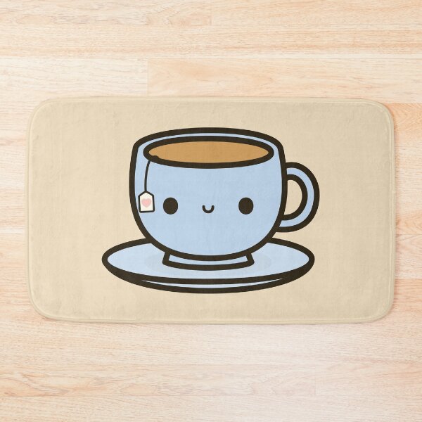 Item preview, Cute cup of tea designed and sold by peppermintpopuk.