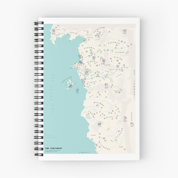 Item preview, Illustrated Witcher World Map designed and sold by Arron Barnett.