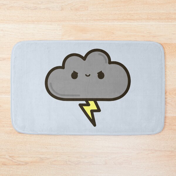 Item preview, Cute lightning cloud designed and sold by peppermintpopuk.