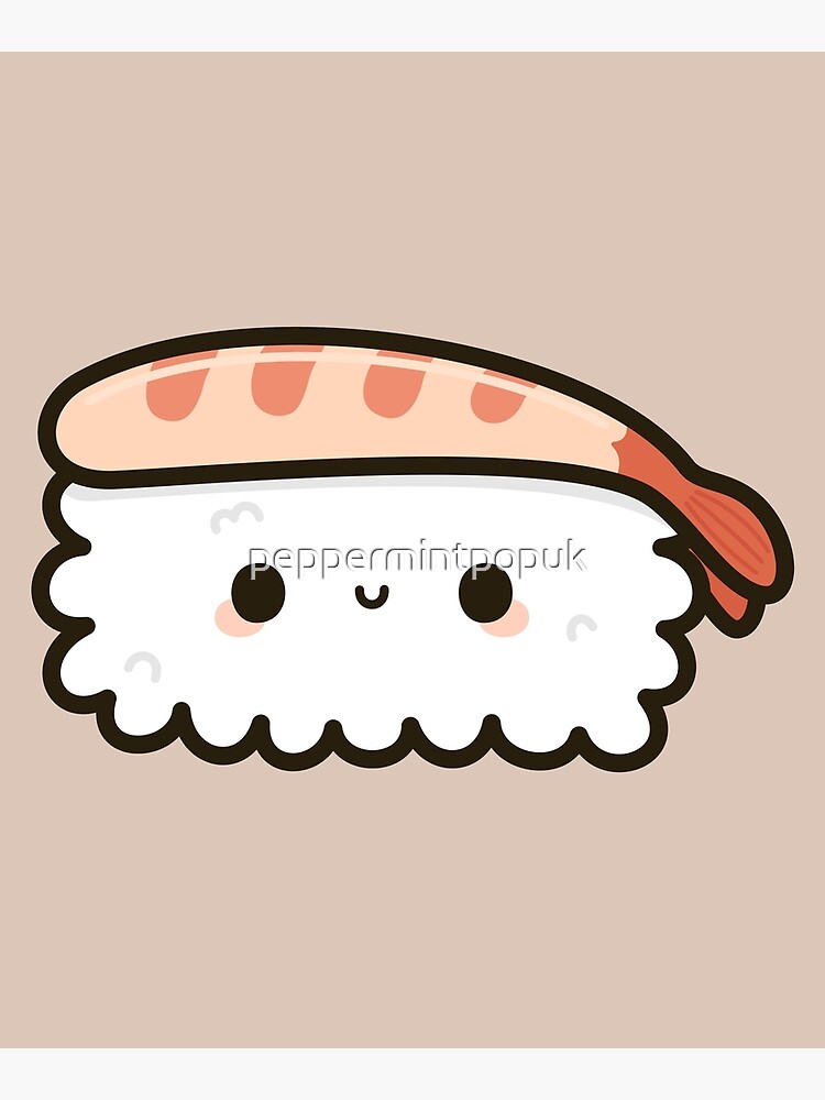 Cute prawn sushi by peppermintpopuk
