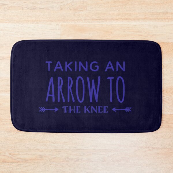 Item preview, Taking An Arrow To The Knee - Gamer Humor designed and sold by madtoyman.