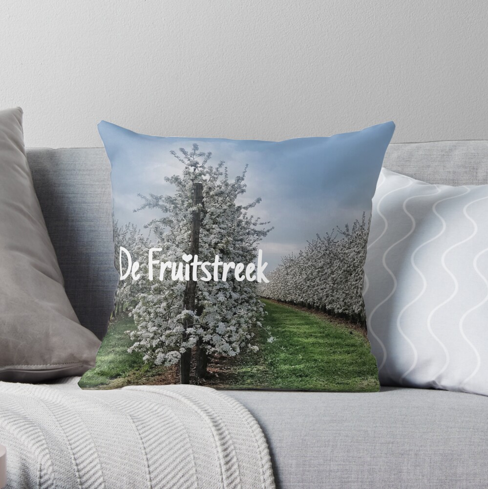Fruit Boomgaard Throw Pillow