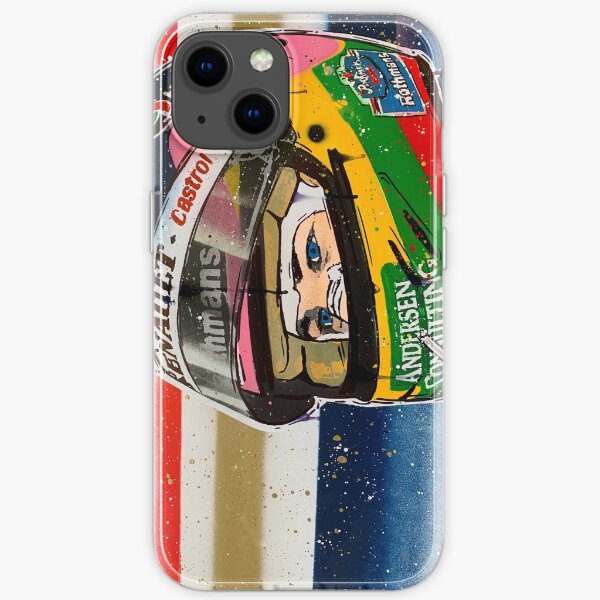 Jacques Villeneuve - Williams F1 graffiti painting by DRAutoArt iPhone Soft Case