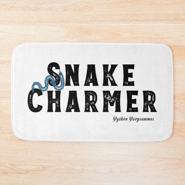 Item preview, Snake Charmer - Python Programmer designed and sold by bluehair.