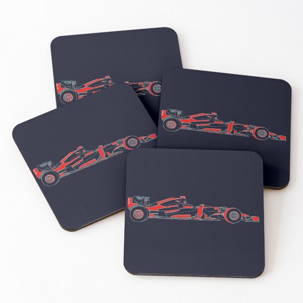 Item preview, Race car bright red and blue design designed and sold by Amelia O'Toole.