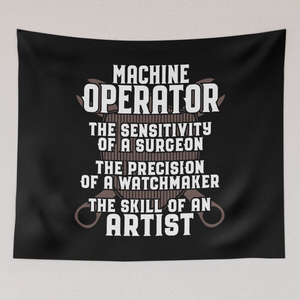 Item preview, Machine Operator/Machinist/Artist/Gift/Present designed and sold by Krautshirts.