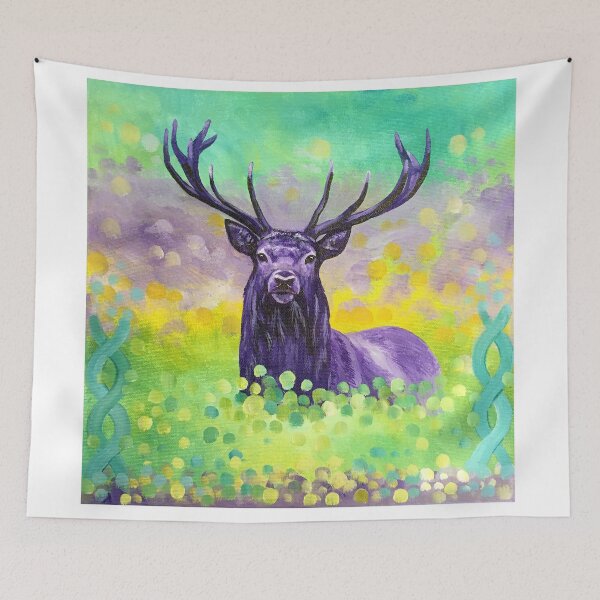 Item preview, Celtic Stag - Spirit Animal designed and sold by Highland Celtic Art.