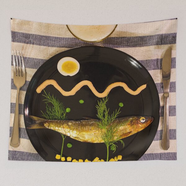 Aperçu de l'œuvre Plat de poisson créée et vendue par Andy Renard.