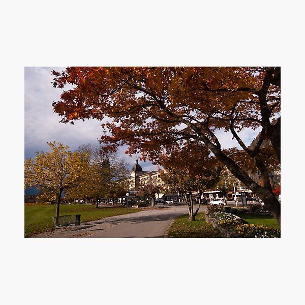 Autumn in Interlaken Photographic Print