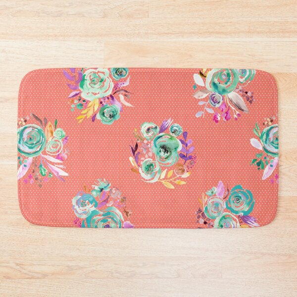 Item preview, Sweet Roses Blooms Bouquet Coral designed and sold by ninoladesign.