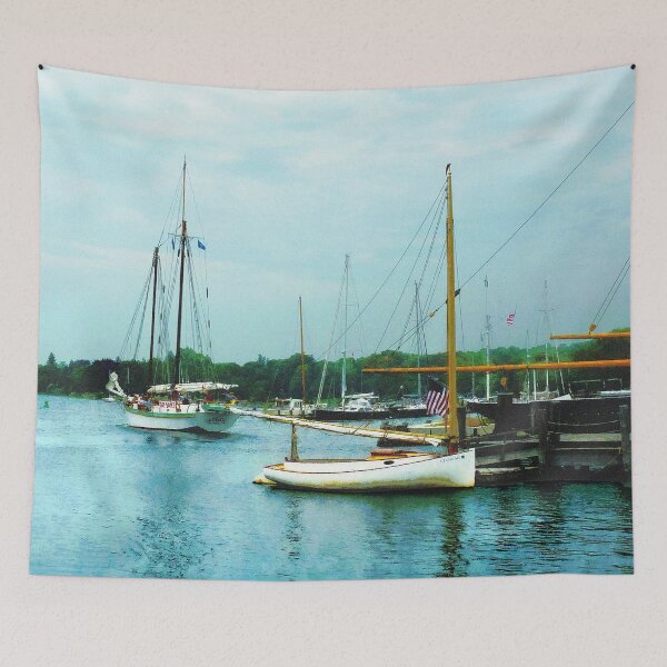 Item preview, Boats on a Calm Sea designed and sold by Susan Savad.