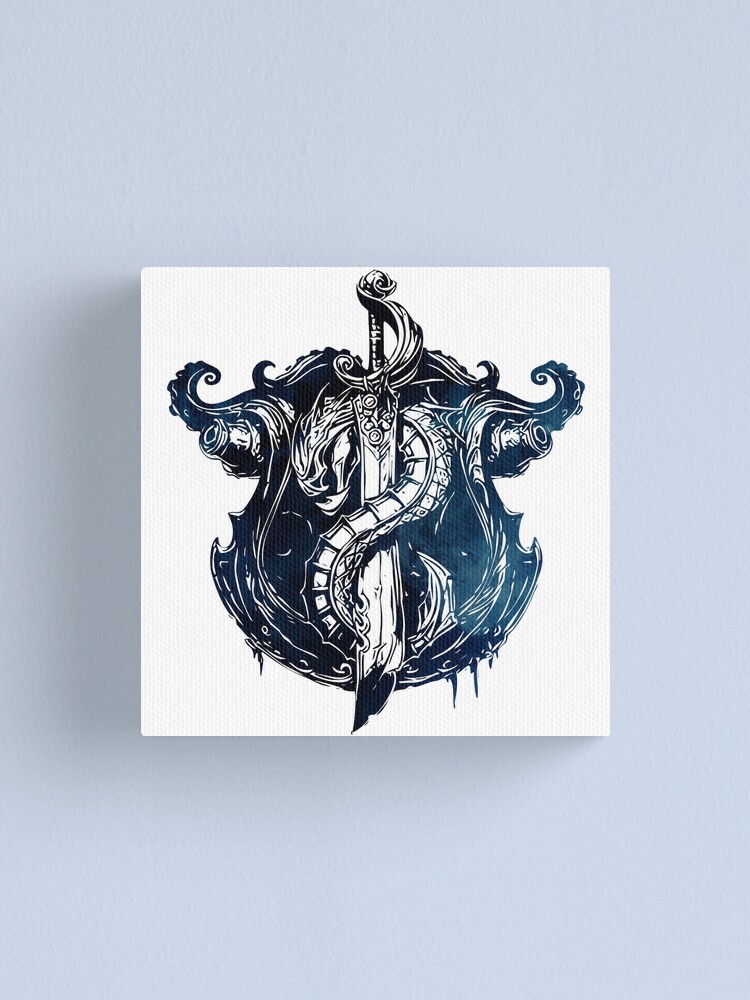 Alternate view of BILGEWATER Crest League of Legends Canvas Print
