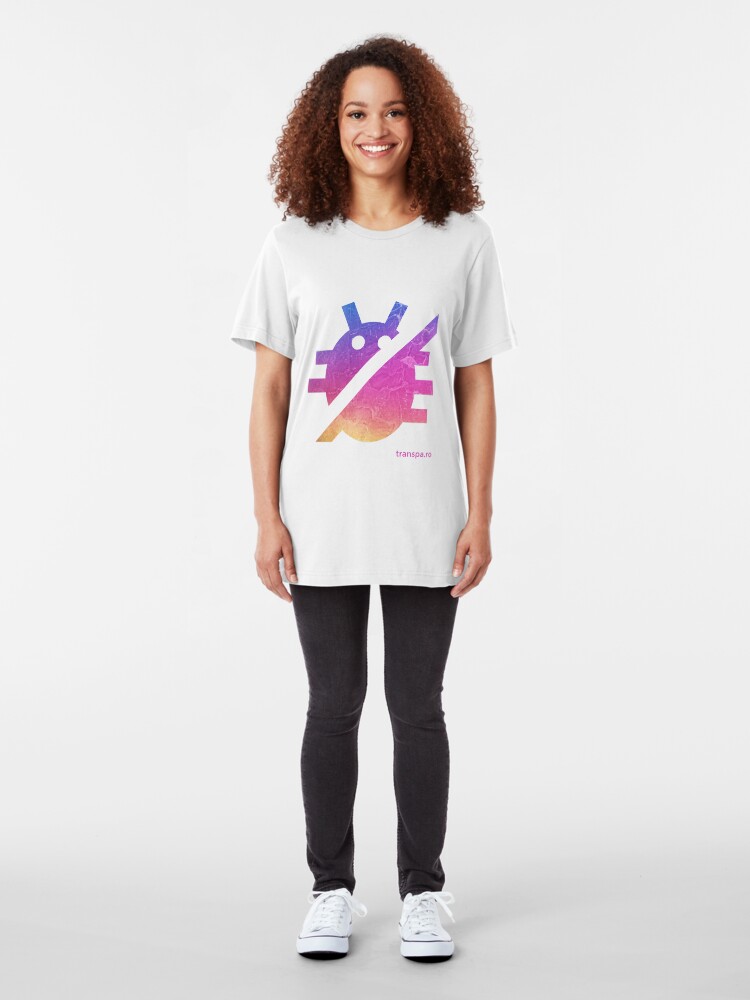 Alternate view of I don't want no bugs - sunset edition Slim Fit T-Shirt