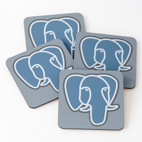 Item preview, PostgreSQL Soft Logo, Cute Elephant Slonik designed and sold by mstfcntrk.