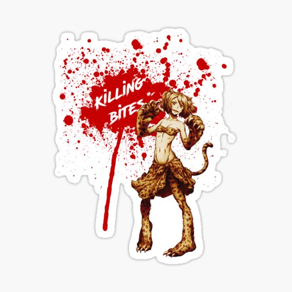 Killing Bites - logo Sticker for Sale by BaryonyxStore