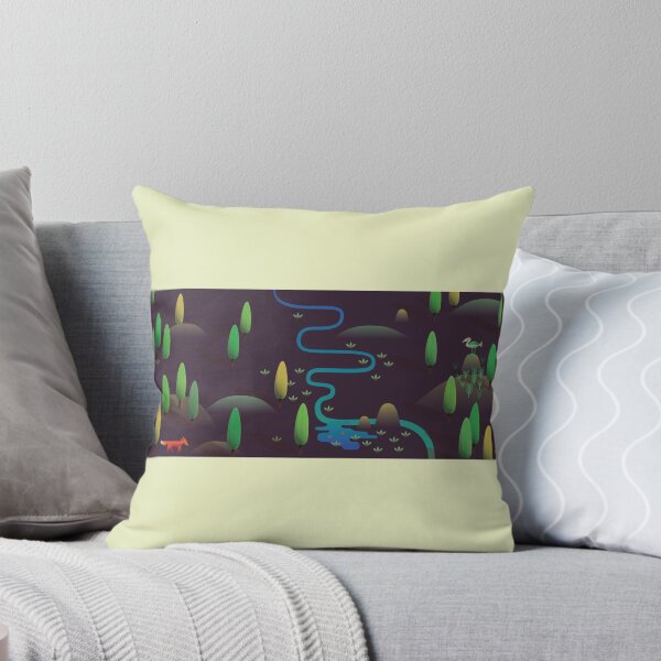 Item preview, Landscape - Fox and Stream designed and sold by Rhya.