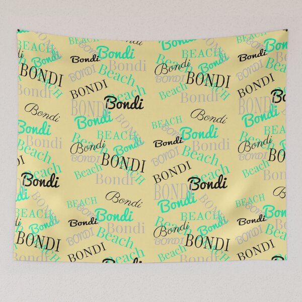 Item preview, Bondi Beach! Retro Lemon designed and sold by lyndseyart.