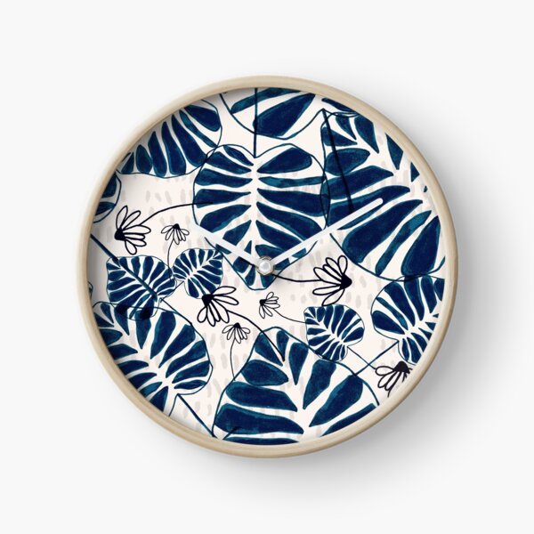 Vista previa del artículo con la obra «Monstera azul», diseñado y vendido por RanitasArt.