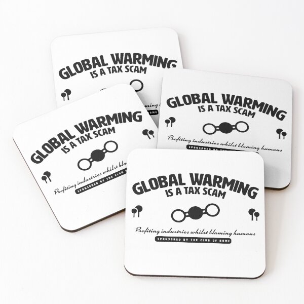 Item preview, GLOBAL WARMING IS A TAX SCAM designed and sold by axelle1410.