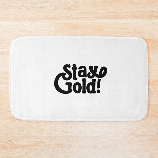 Item preview, Stay Gold (Black) designed and sold by 80sKidd.