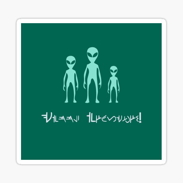 Hello Earthman Aliens Sticker For Sale By Mstfcntrk Redbubble 3780