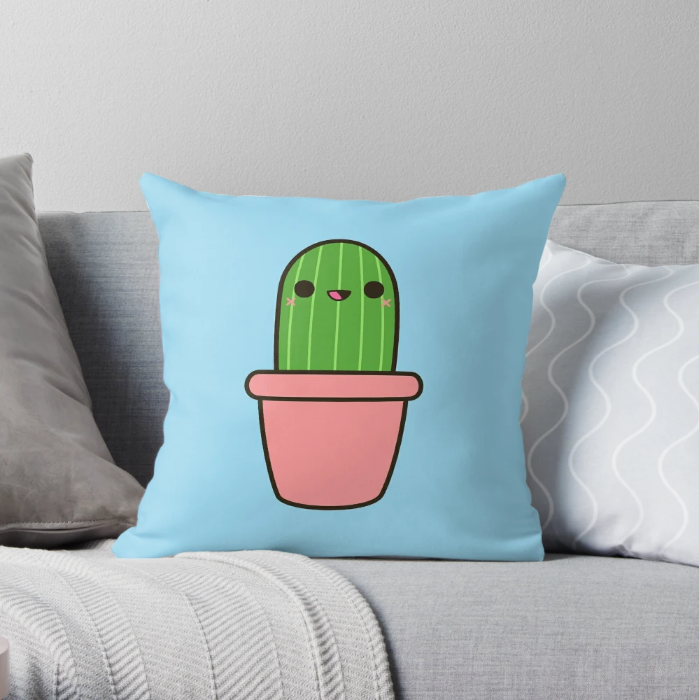 Giant succulent flower Throw Pillow by Sarah Sunshine