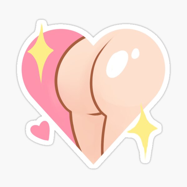 I LOVE THIS BUTT Sticker