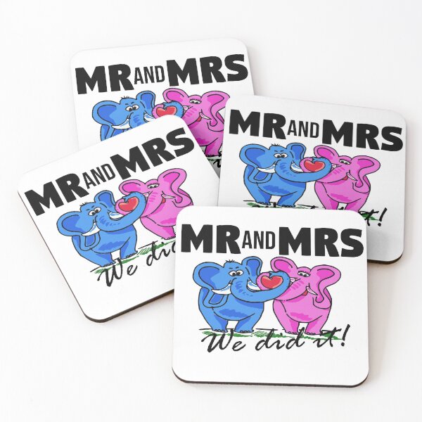 Item preview, Mr and Mrs! For the married couple designed and sold by Cutebutfunny.