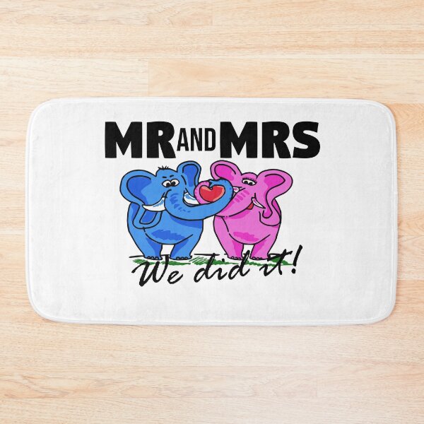 Item preview, Mr and Mrs! For the married couple designed and sold by Cutebutfunny.
